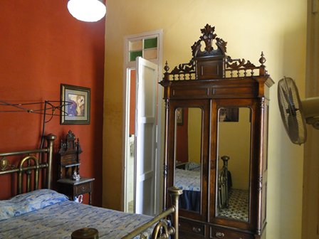 'Bedroom 1' Casas particulares are an alternative to hotels in Cuba.